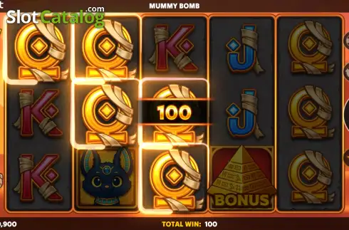 Скрин3. Mummy Bomb слот