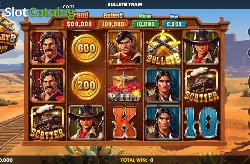 Скрин2. Bullet 8 Train слот