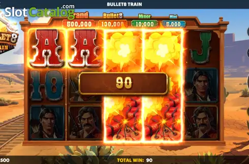 Скрин3. Bullet 8 Train слот