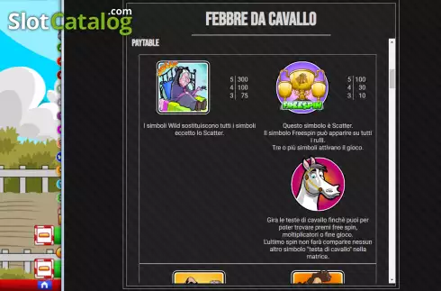 Скрин5. Febbre Da Cavallo слот