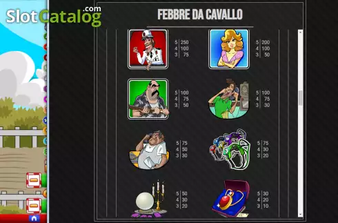 Скрин7. Febbre Da Cavallo слот