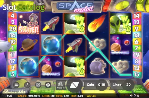 Скрин4. Space Exploit слот