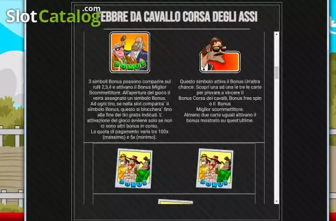Скрин5. Febbre Da Cavallo - Corsa Degli Assi слот