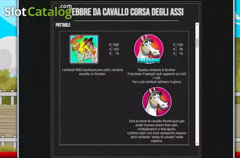 Скрин6. Febbre Da Cavallo - Corsa Degli Assi слот