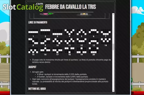 Скрин8. Febbre Da Cavallo - La Tris слот