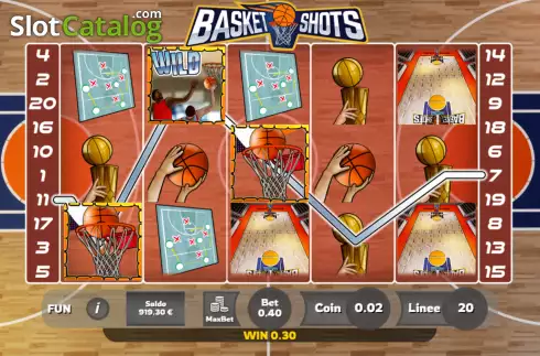 Скрин4. Basket Shots слот