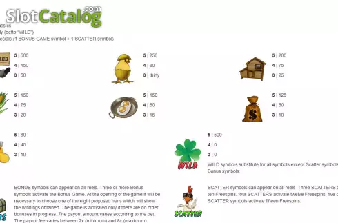 Скрин5. Le Galline della Notte слот