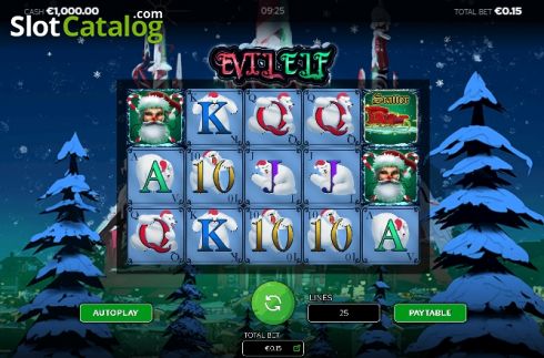 Скрин2. Evil Elf слот