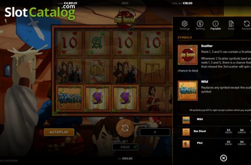 Скрин6. Tap House слот