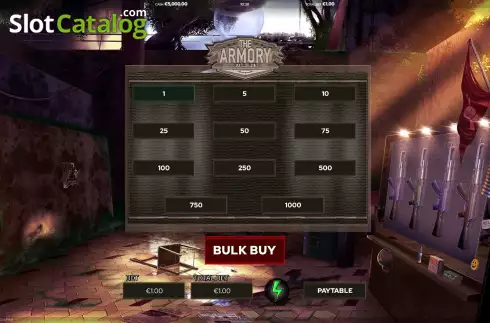 Скрин2. The Armory Bulk Buy слот
