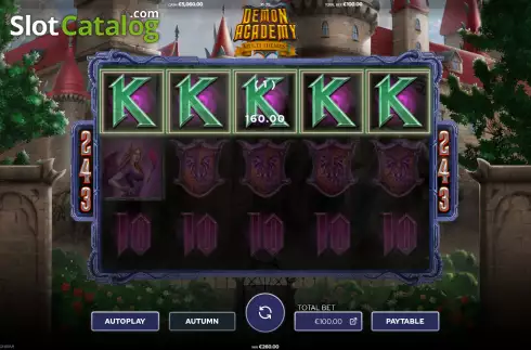 Скрин3. Demon Academy Multi Themes слот