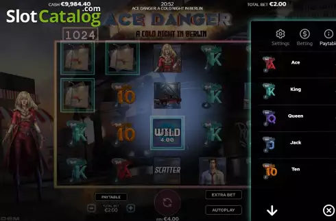 Скрин7. Ace Danger слот