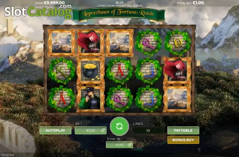Скрин2. The Leprechaun of Fortune: Roisin слот