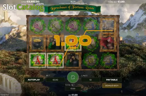 Скрин3. The Leprechaun of Fortune: Roisin слот
