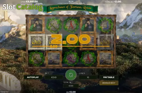 Скрин4. The Leprechaun of Fortune: Roisin слот
