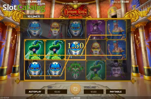 Скрин3. The Demon King’s: Masquerade слот