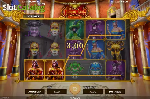 Скрин4. The Demon King’s: Masquerade слот