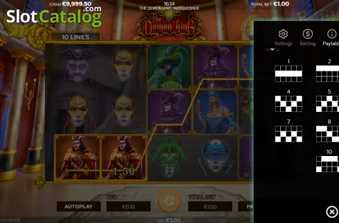 Скрин7. The Demon King’s: Masquerade слот
