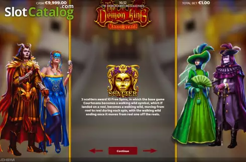 Скрин9. The Demon King’s: Masquerade слот