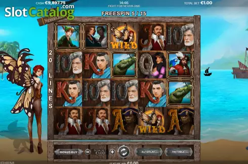 Скрин6. Fight for Neverland слот