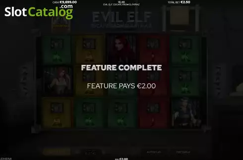Скрин8. Evil Elf Escape From Elfatraz слот