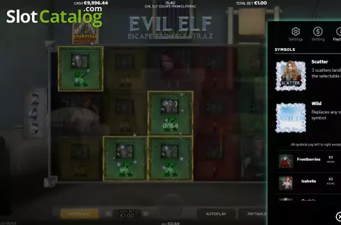 Скрин9. Evil Elf Escape From Elfatraz слот