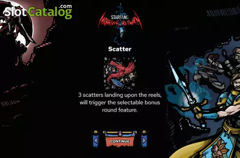 Скрин2. Starfang: Morrigan's Return слот