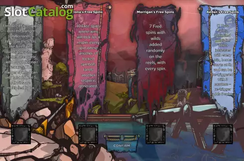 Скрин7. Starfang: Morrigan's Return слот