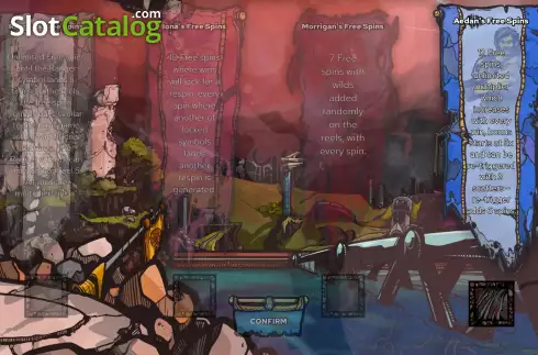Скрин8. Starfang: Morrigan's Return слот