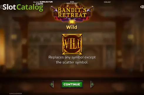 Скрин5. Bandit's Retreat слот