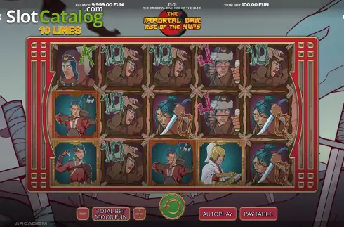 Скрин2. The Immortal Dao: Rise of the Huns слот
