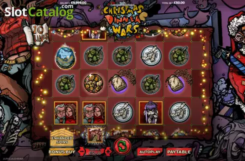 Скрин2. Christmas Dinner Wars слот