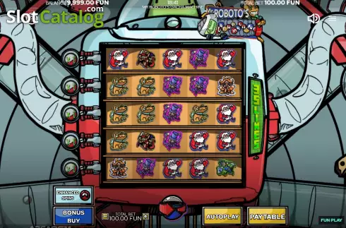 Скрин2. Mr. Roboto's Gacha Machine слот