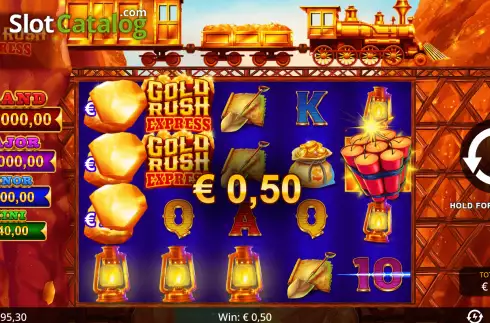 Скрин4. Gold Rush Express слот