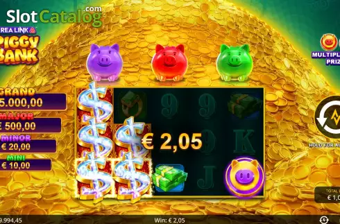 Скрин5. Area Link Piggy Bank слот