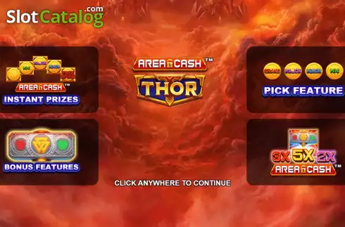 Скрин2. Area Cash Thor слот
