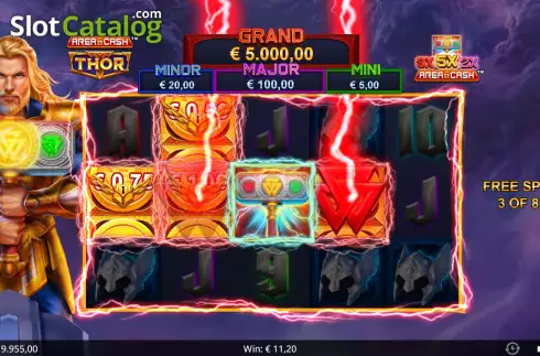 Скрин9. Area Cash Thor слот