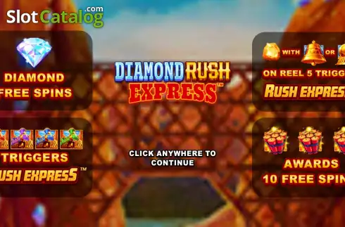 Скрин2. Diamond Rush Express слот