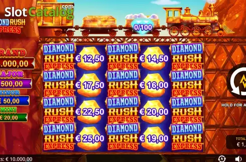 Скрин3. Diamond Rush Express слот