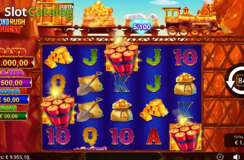 Скрин7. Diamond Rush Express слот