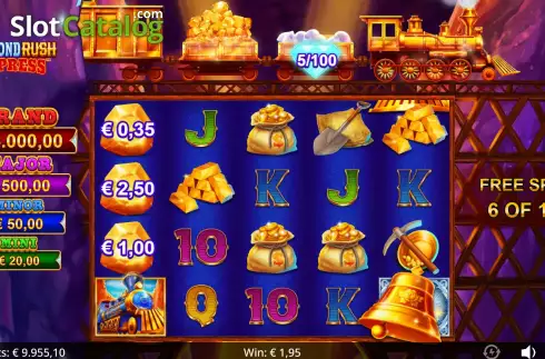 Скрин9. Diamond Rush Express слот