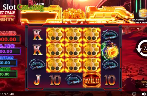 Скрин6. Bullet Train Bandits слот
