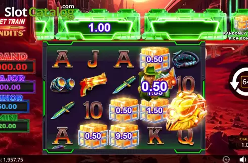 Скрин9. Bullet Train Bandits слот