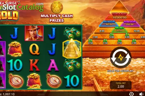 Скрин2. Area Surge City of Gold слот