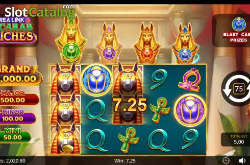 Скрин6. Area Link Scarab Riches слот