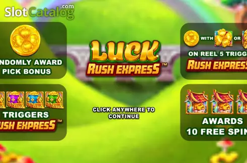 Скрин2. Luck Rush Express слот