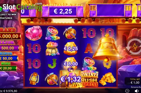 Скрин6. Bonanza Rush Express слот
