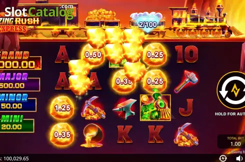 Скрин6. Blazing Rush Express слот