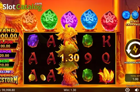 Скрин5. Area Link Phoenix Firestorm слот