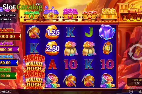 Скрин2. Bigger Bonanza Rush Express слот